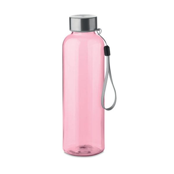 Butelka 500 ml z RPET P019946O przezroczysty rózowy
