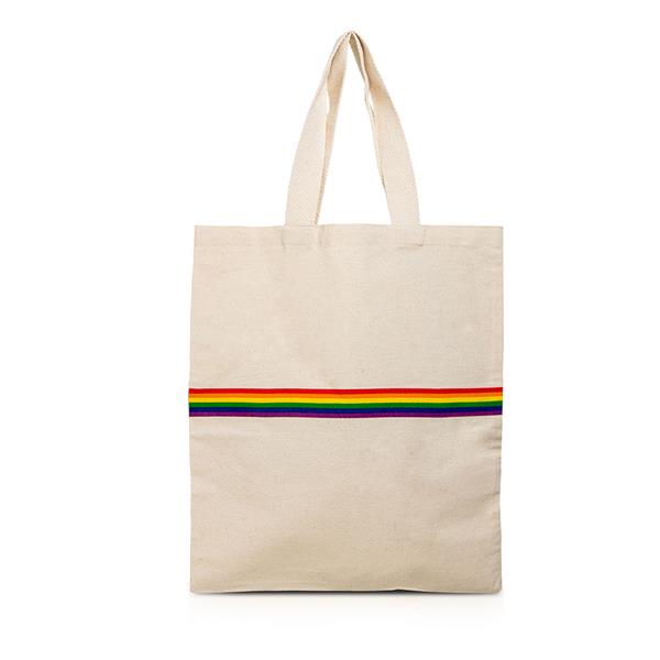 Bawełniana torba z kolorowym detalem 180g / Multibag P092059P PM-IP31115680