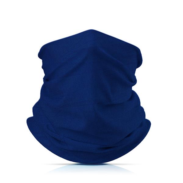 Wielofunkcyjny komin na szyję, poliester i elestan / Fashpoly P090496P granatowy