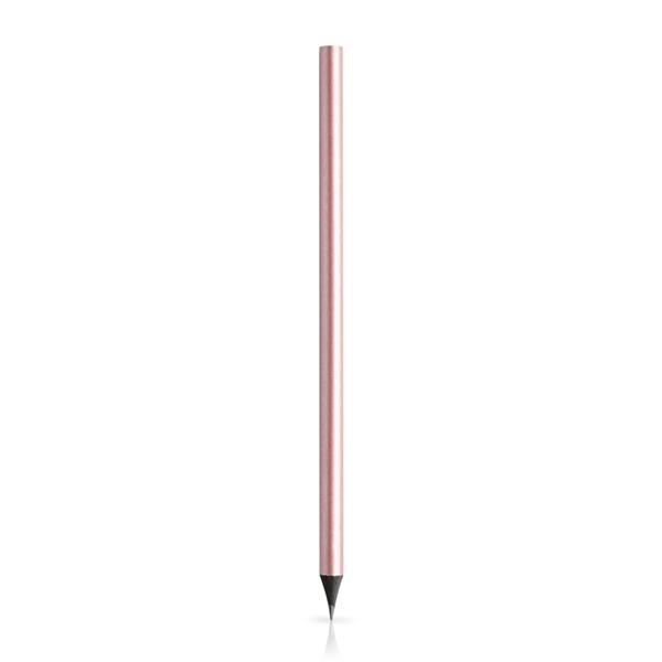Ołówek drewniany lakierowany / Glamour P090228P rose gold