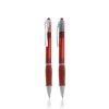 Długopis plastikowy z ergonomicznym uchwytem / Priny P090351P czerwony