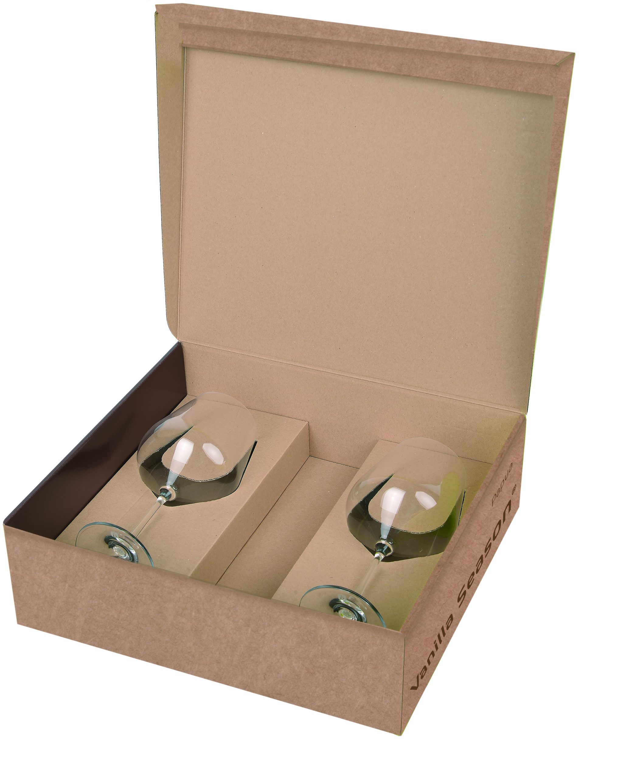 Prezentowy zestaw 2 kieliszków do czerwonego wina Vanilla Season 570 ml P092665P PM-H5400101IP1