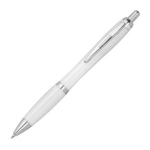 Długopis plastikowy transparentny rPET ALKEN P089270G EG-2552-W