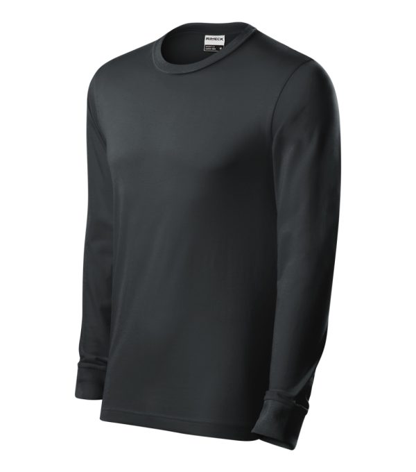 Koszulka unisex Resist LS P028705F ebony gray