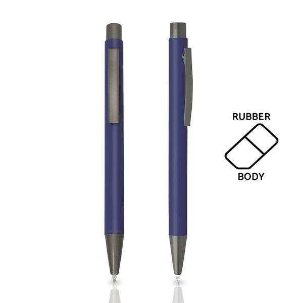 Długopis metalowy aluminiowy soft touch / Rupen P090563P royal blue