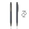 Długopis metalowy aluminiowy soft touch / Rupen P090563P ciemnoszary