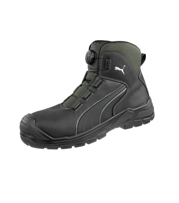 Buty do kostki męska CASCADES DISC MID P045087F czarny