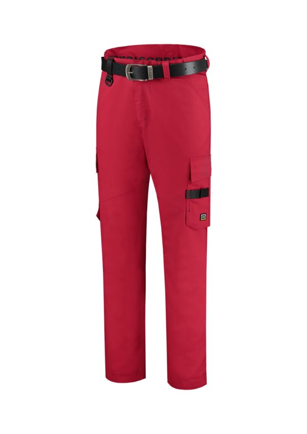 Spodnie robocze unisex Work Pants Twill P031322F czerwony