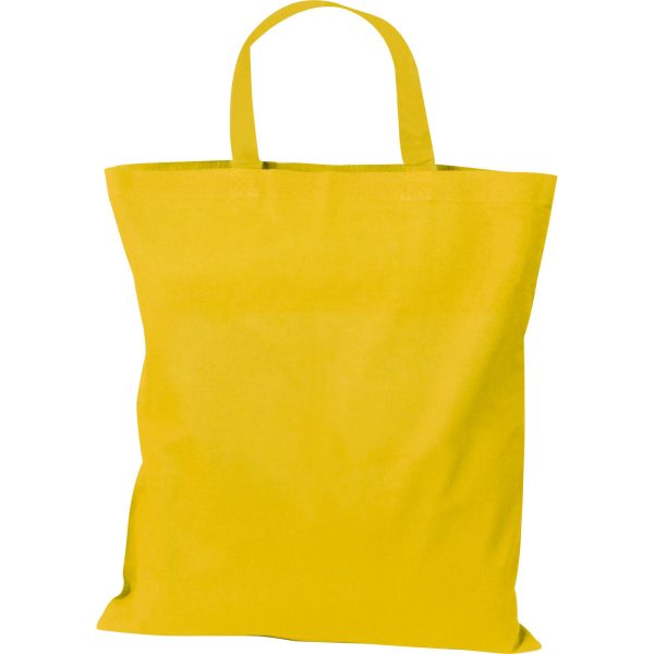 Torba bawełniana z krókim uchem P086964K żółty