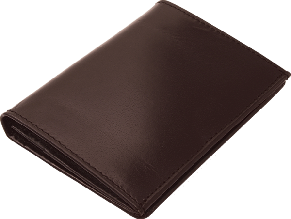 Etui na wizytówki P049952J brązowy