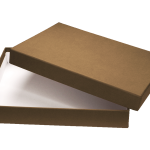 Pudełko kaszerowane papierem ozdobnym (17x11x3cm) P049904J