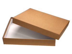 Pudełko kaszerowane papierem ozdobnym (26,5x15,5x3,5cm) P049907J JA-J45003710