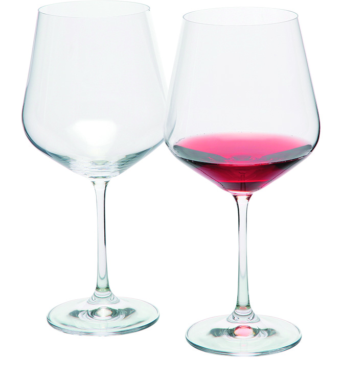 Zestaw 2 kieliszków do czerwonego winA, 570 ml P092664P PM-H1300500ZH1