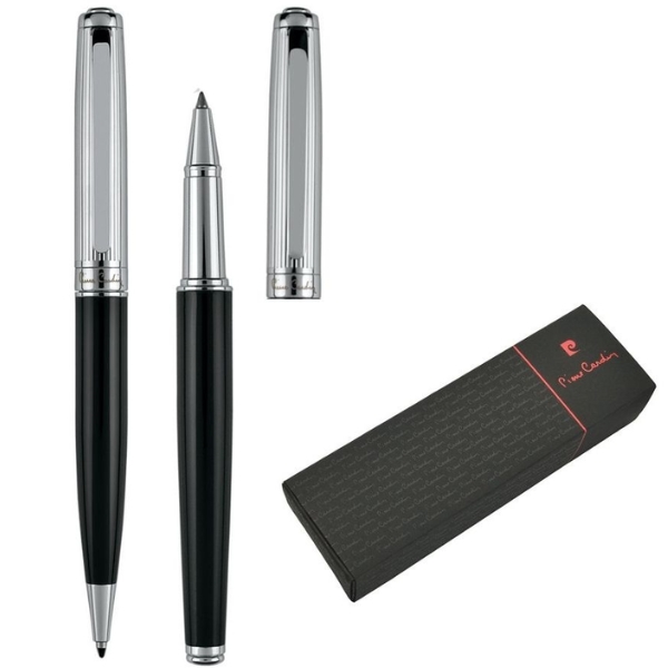 Zestaw piśmienny długopis i pióro kulkowe DIDIER Pierre Cardin P088981G