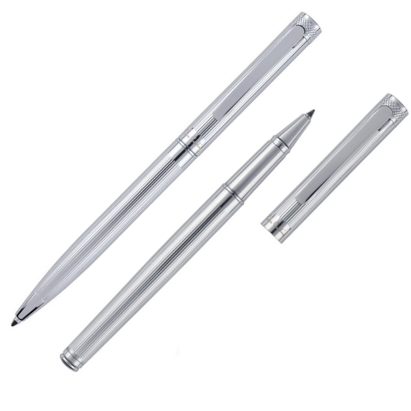 Zestaw piśmienny długopis i pióro kulkowe RENEE Pierre Cardin P088989G EG-B040020-W