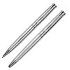 Zestaw piśmienniczy długopis i pióro kulkowe ROI Pierre Cardin P090556P szary