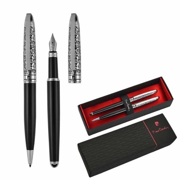 Zestaw piśmienny długopis i pióro wieczne JACQUES Pierre Cardin P089000G
