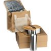 Zestaw butelka, lunch box, torba z juty REIMS P088338G