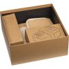 Zestaw butelka, lunch box, torba z juty REIMS P088338G