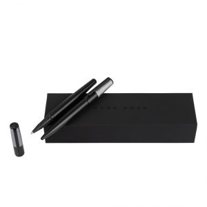 Zestaw upominkowy HUGO BOSS długopis i pióro kulkowe - HSN1894B + HSN1895B P091666P PM-HPBR189B