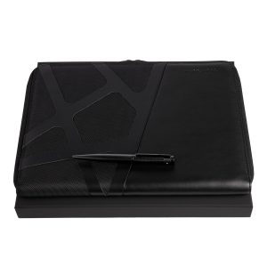 Zestaw upominkowy HUGO BOSS długopis i teczka A4 - HSW3674D + HTA308A P091444P PM-HPAB367D