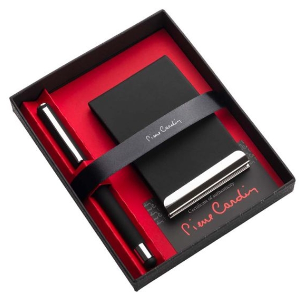 Zestaw wizytownik i pióro kulkowe touch pen CONCORDE Pierre Cardin P089002G EG-B3500700IP303