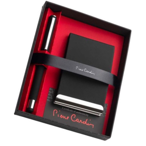 Zestaw wizytownik i pióro kulkowe touch pen CONCORDE Pierre Cardin P086489K MC-B3500700IP303