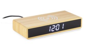 Zegar na biurko z ładowarką indukcyjną INDUCTO P001664A AS-03092