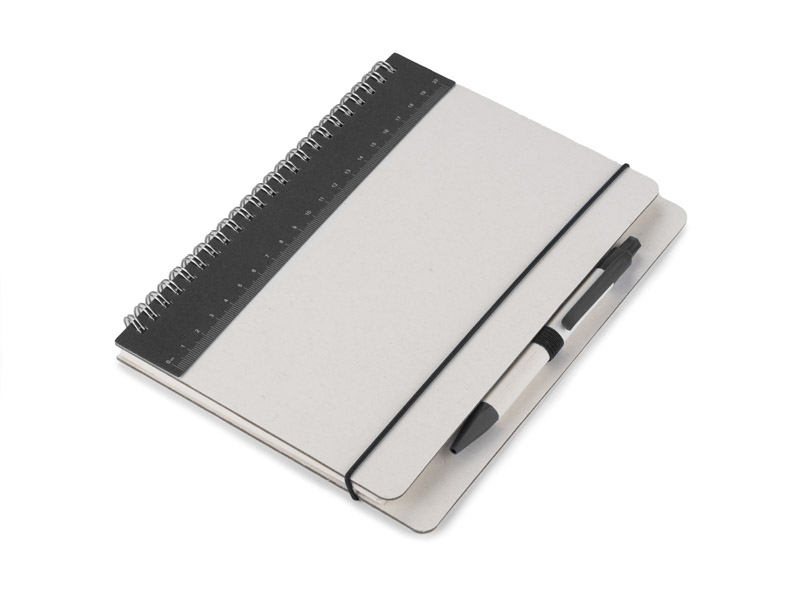 Notes z linjką i długopisem REGALI P056299A AS-18013-W