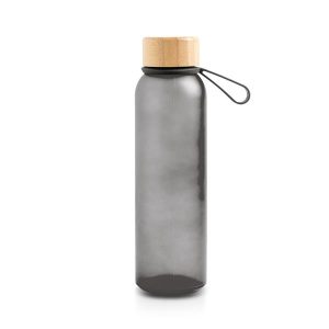 Butelka ze szkła matowego o pojemności 500 ml, z silikonowym uchwytem / Atlântida P108829P PM-IP370719-W