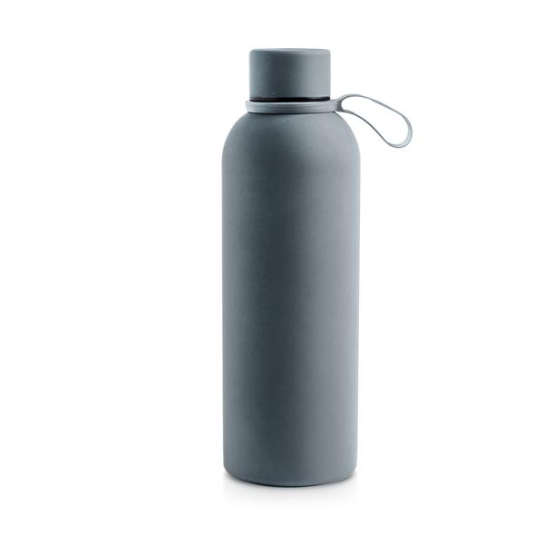 Butelka termosowa o pojemności 500 ml z gumowym wykończeniem / Thermal P108836P PM-IP370722-W