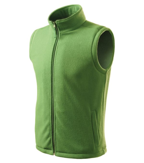 Kamizelka polarowa unisex Next P023788F groszkowy