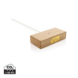 Ładowarka bezprzewodowa 5W, zegar cyfrowy P010172X AX-P308.239