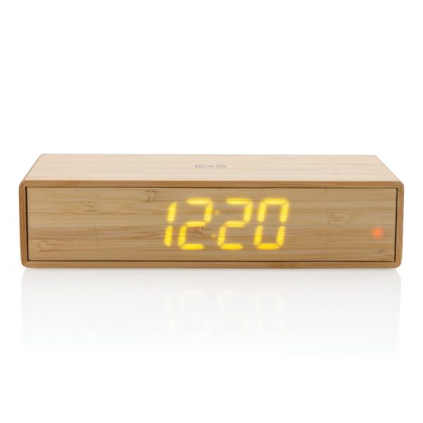 Ładowarka bezprzewodowa 5W, zegar cyfrowy P010172X