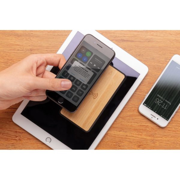 Bezprzewodowy power bank 8000 mAh, ładowarka bezprzewodowa 5W, RABS P045392X