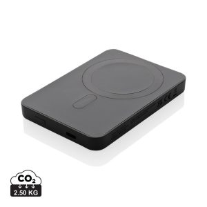 Magnetyczny bezprzewodowy power bank 5000 mAh Magnetix P054747X AX-P322.40-W