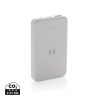 Power bank 5000 mAh, ładowarka bezprzewodowa 5W P051632X biały