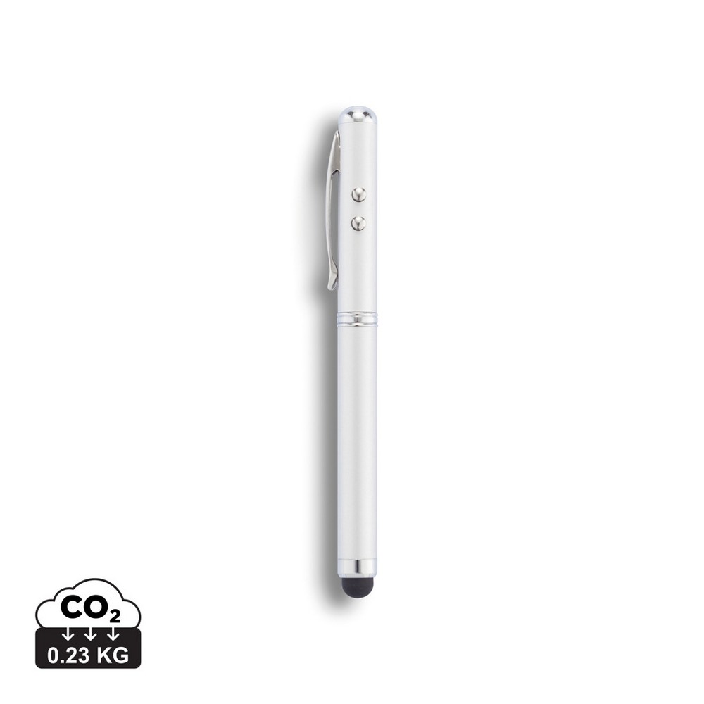 Długopis 4 w 1, touch pen, wskaźnik laserowy, latarka P010607X AX-P327.102
