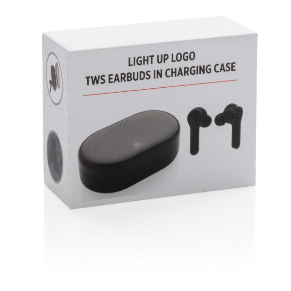 Bezprzewodowe słuchawki douszne TWS Light Up Logo P009633X