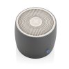 Basowy głośnik bezprzewodowy 3W Swiss Peak, aluminium z recyklingu P050255X