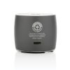 Basowy głośnik bezprzewodowy 3W Swiss Peak, aluminium z recyklingu P050255X