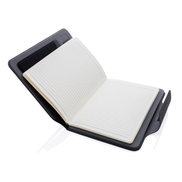Teczka konferencyjna, notatnik A5, ładowarka bezprzewodowa, power bank 8000 mAh P010418X