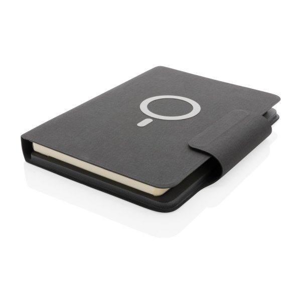Teczka konferencyjna, notatnik A5, ładowarka bezprzewodowa, power bank 8000 mAh P010418X