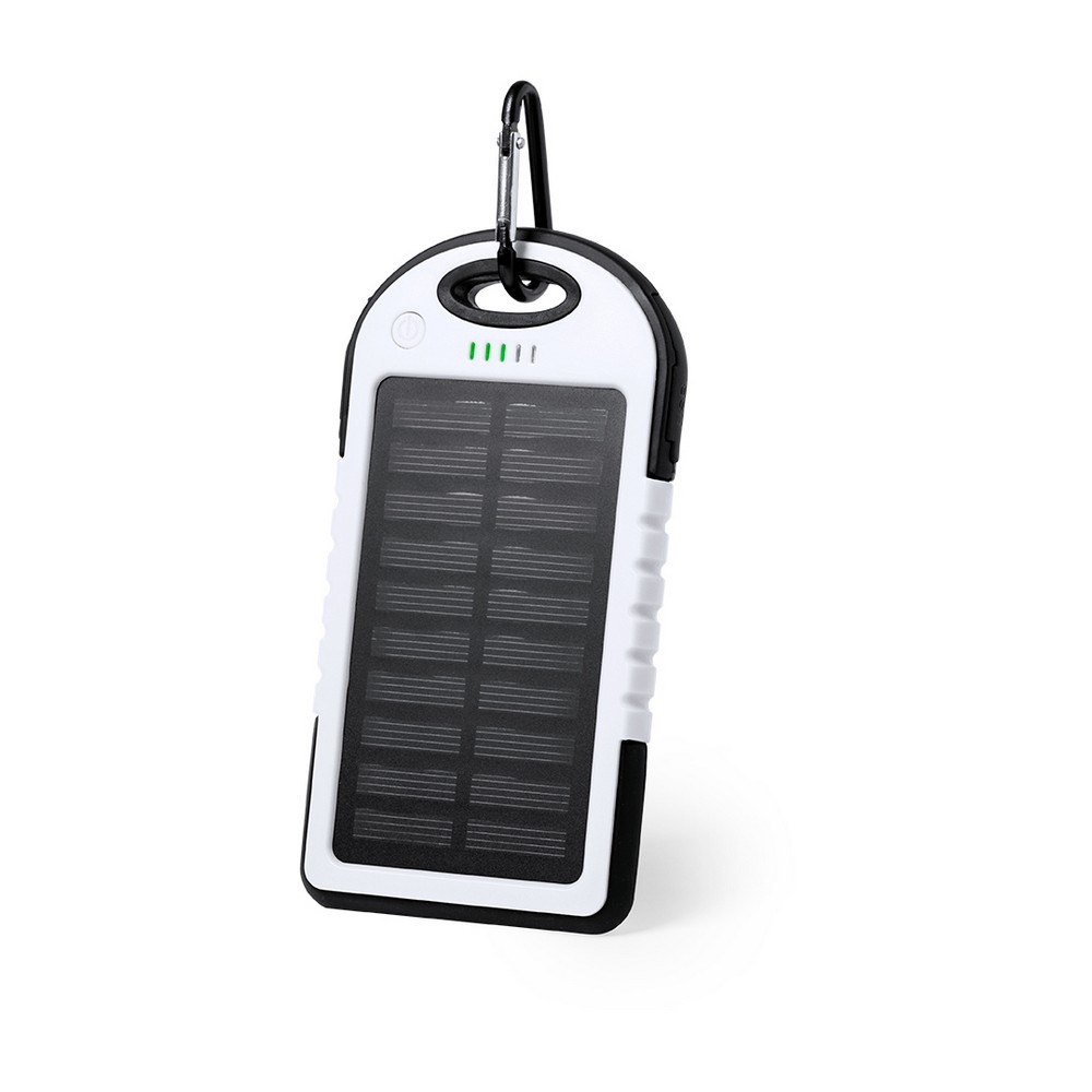 Wodoodporny power bank 4000 mAh, ładowarka słoneczna P009277X AX-V0354-W