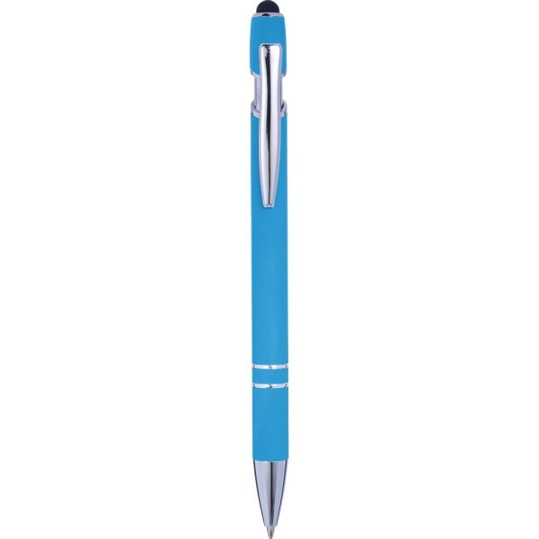 Długopis, touch pen P009436X błękitny