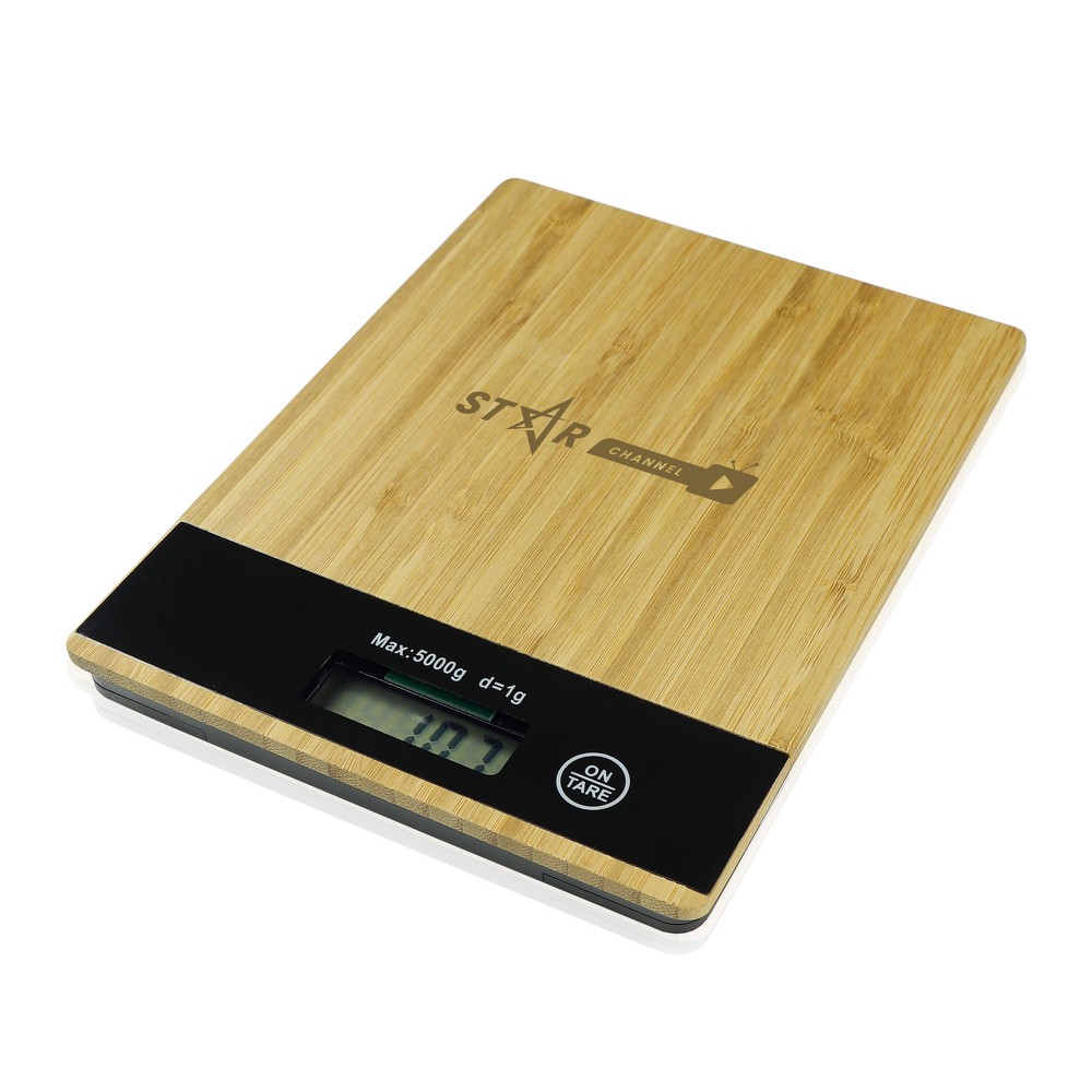 Waga kuchenna z bambusowym frontem | Beck P010093X AX-V8869-17