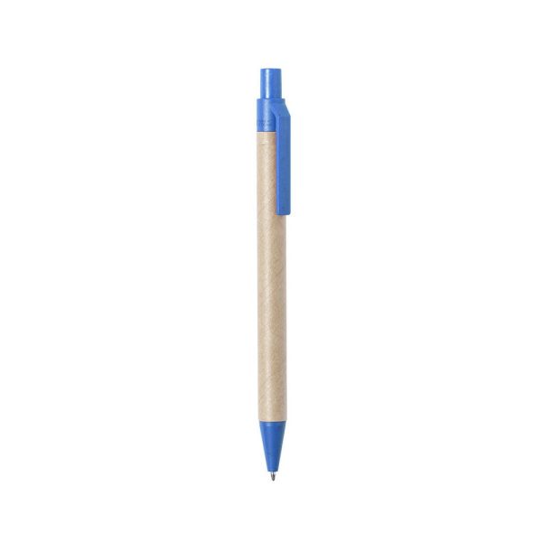 Długopis z kartonu z recyklingu P039429X niebieski