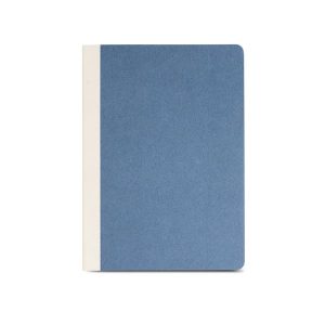 Notatnik A5 z okładką z tektury naturalnej / Eco-flora P108816P PM-IP250594-W