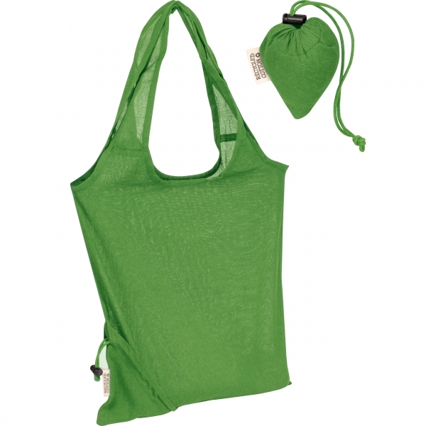 Torba bawełniana z recyklingu 118 g/m2 Modena P109180G zielony