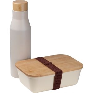 Zestaw lunchbox 1000 ml i butelka termiczna 500 ml TORONTO P109196G EG-485213